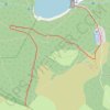 Trace GPS Lac noir vers lac du Forlet, itinéraire, parcours