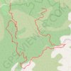 Trace GPS Les Mayons-Les Crêtes du Colonel Marc Robert, itinéraire, parcours