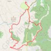 Trace GPS Domaine des 2 collines - Col de Bougnon, itinéraire, parcours