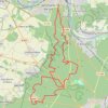 Trace GPS Forêt de Fontainebleau - 9389 - UtagawaVTT.com, itinéraire, parcours