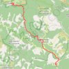 Trace GPS Cassagnas - Saint-Etienne-Vallée-Française (Le Lébou), itinéraire, parcours