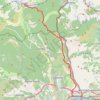 Trace GPS De Sospel à Menton, itinéraire, parcours