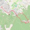 Trace GPS Col du Castellas par Badarel, itinéraire, parcours