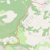 Trace GPS Saint-Vallier-de-Thiey - Caussols, itinéraire, parcours