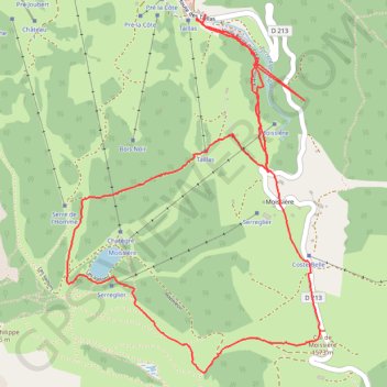 Trace GPS Ancelle - Col de Moissière, itinéraire, parcours