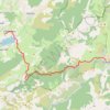 Trace GPS Corté Mont Cinto étape 1, itinéraire, parcours