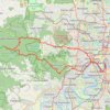 Trace GPS Brisbane lookout, itinéraire, parcours