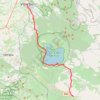 Trace GPS Viterbo Sutri, itinéraire, parcours