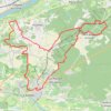 Trace GPS De Chinon à Saint-Benoit-la-Forêt, itinéraire, parcours