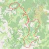 Trace GPS Étang du Pruch - Saint-Augustin, itinéraire, parcours