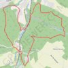 Trace GPS Bois de l'Ermitage, de Sainte-Catherine et d'Hez, itinéraire, parcours