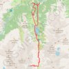 Trace GPS Lac de chabarrou, itinéraire, parcours