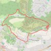 Trace GPS Scy-Chazelles à Col de Lessy, itinéraire, parcours