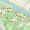 Trace GPS Au Pays du Tuffeau, itinéraire, parcours