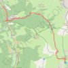 Trace GPS Vallée d'Aspe, du refuge d'Ayous au Pont de Cebers, itinéraire, parcours