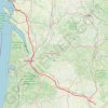 Trace GPS TT22 Jo13 S11/06 : Chatelaillon à Villemur, itinéraire, parcours