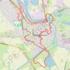 Trace GPS Stadswandelroute Nieuwpoort, itinéraire, parcours
