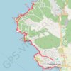 Trace GPS De San Antoni à Cala Yoga Ibiza, itinéraire, parcours