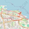 Trace GPS St Andrews, itinéraire, parcours