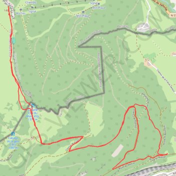 Trace GPS Mont d'Or, itinéraire, parcours