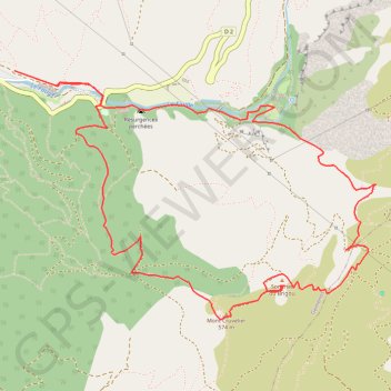 Trace GPS Gémenos - Monts Cruvelier et Brigou - Parc Saint-Pons, itinéraire, parcours
