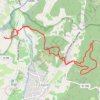 Trace GPS Randonnée Bélambra, itinéraire, parcours