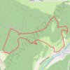 Trace GPS Grotte de Tebsima, itinéraire, parcours