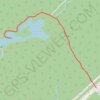Trace GPS Lac des Roches, itinéraire, parcours
