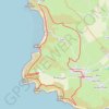 Trace GPS Cotentin, Jobourg, itinéraire, parcours