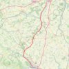 Trace GPS Beauvais-Amiens-route, itinéraire, parcours