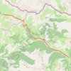 Trace GPS Tour du Queyras, j7, de Fonts de Cervières à L'Échalp, itinéraire, parcours