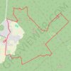 Trace GPS Balade a Paucourt en forêt de Montargis, itinéraire, parcours