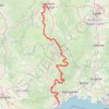 Trace GPS Grande Traversée du Massif Central à VTT (GTMC), itinéraire, parcours