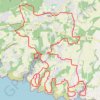 Trace GPS Doelan - Moëlan-sur-Mer, itinéraire, parcours