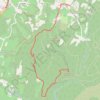 Trace GPS Ascension au Saint-Jaume, itinéraire, parcours