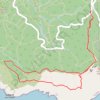 Trace GPS La Seyne - Le Cap Sicié, itinéraire, parcours
