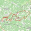 Trace GPS Saint laurent des Combes par Saint Etienne de Lisse, itinéraire, parcours