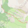 Trace GPS Le Pas de l'Arpette depuis la Gordolasque, itinéraire, parcours