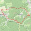 Trace GPS Circuit Saint-Léon - Abreschviller, itinéraire, parcours