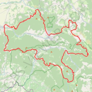 Trace GPS Tour du Pays de Dieulefit (Drôme), itinéraire, parcours