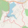 Trace GPS Autour du Lac du Trapan, itinéraire, parcours