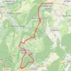 Trace GPS Baume-les-Messieurs - Grange de Ladoye, itinéraire, parcours