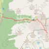 Trace GPS Comaloforno et Besiberri Sud par l'estany de Besiberri, itinéraire, parcours