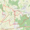 Trace GPS Forêt des Quatre Piliers, itinéraire, parcours