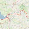 Trace GPS Mortain - Mont-Saint-Michel, itinéraire, parcours