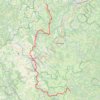 Trace GPS GR 3-MNT, itinéraire, parcours