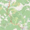 Trace GPS GR70 : Saint-Étienne-Vallée-Française - Saint-Jean-du-Gard, itinéraire, parcours