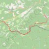 Trace GPS Traversée des Pyrénées - Étape 34, itinéraire, parcours