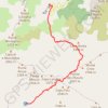 Trace GPS GR20 Ascu Stagnu - Tighettu, itinéraire, parcours