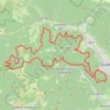 Trace GPS Guebwiller - Circuit du Haag, itinéraire, parcours